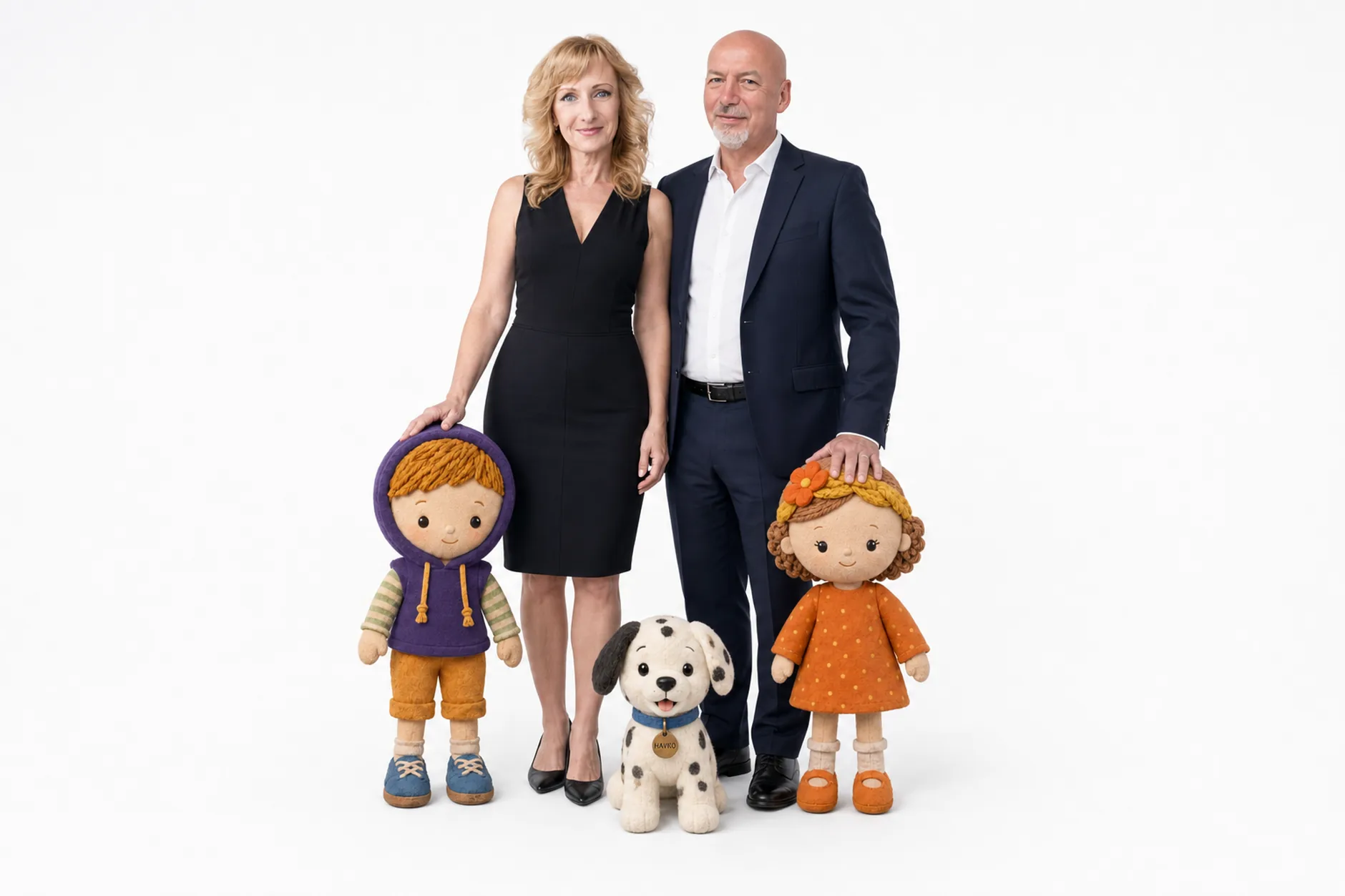 Tím programu MAX & SOPHIE s bábkami Maxa, Sophie a Havka